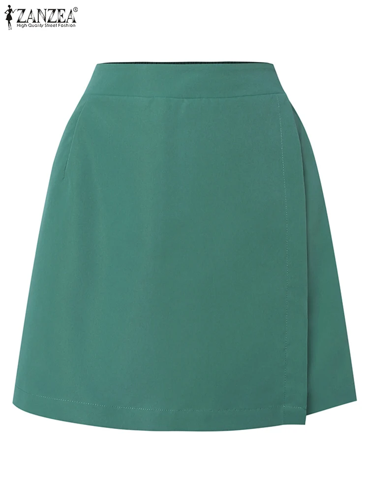 Polyester Summer Sports Shorts for Women Elastic Waist Casual