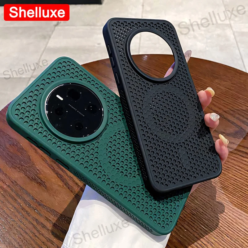 Magic8 Pro Magnetic Cooling Case - Breathable Mesh Design, PC Hard Shell Phone Cover by Shelluxe