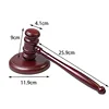 High Quality Durable Wooden Judge Hammer Handcrafted Delicate Wood Adjudgement Gavel For Auction Lawyer Sound Hand Tools 3