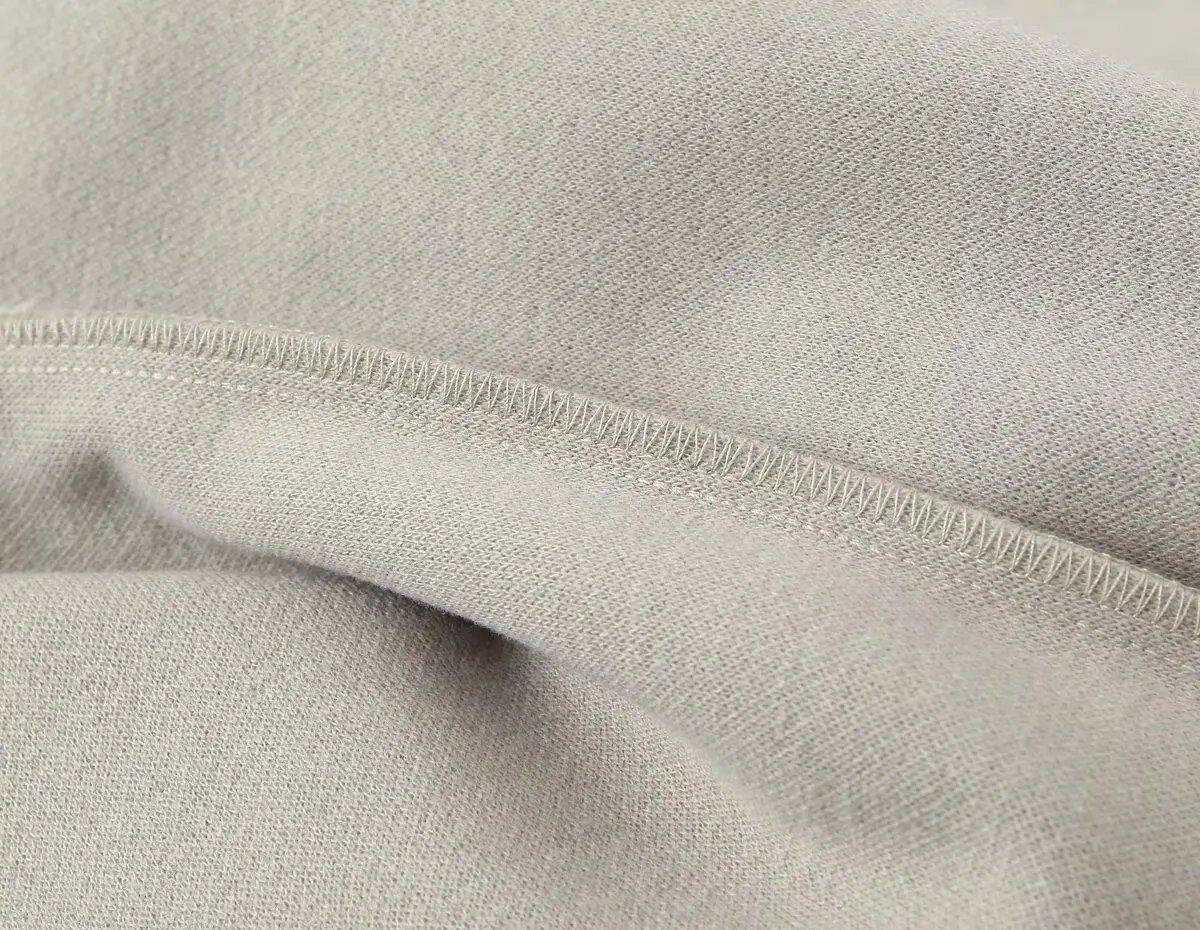 HH Damen Mode Vielseitiges Set: Stehkragen-Pullover mit Reißverschluss + Hochgeschnittene Hose mit Langen Ärmeln, Elastischem Bund und Kordelzug – Detail 21