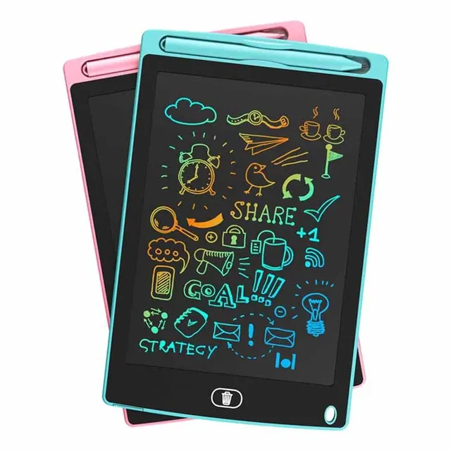 LCD Writing Tablet for Kids, Reusable Magic Drawing Board, Graffiti Sketchpad & Handwriting Blackboard, Eco-Friendly Educational 3