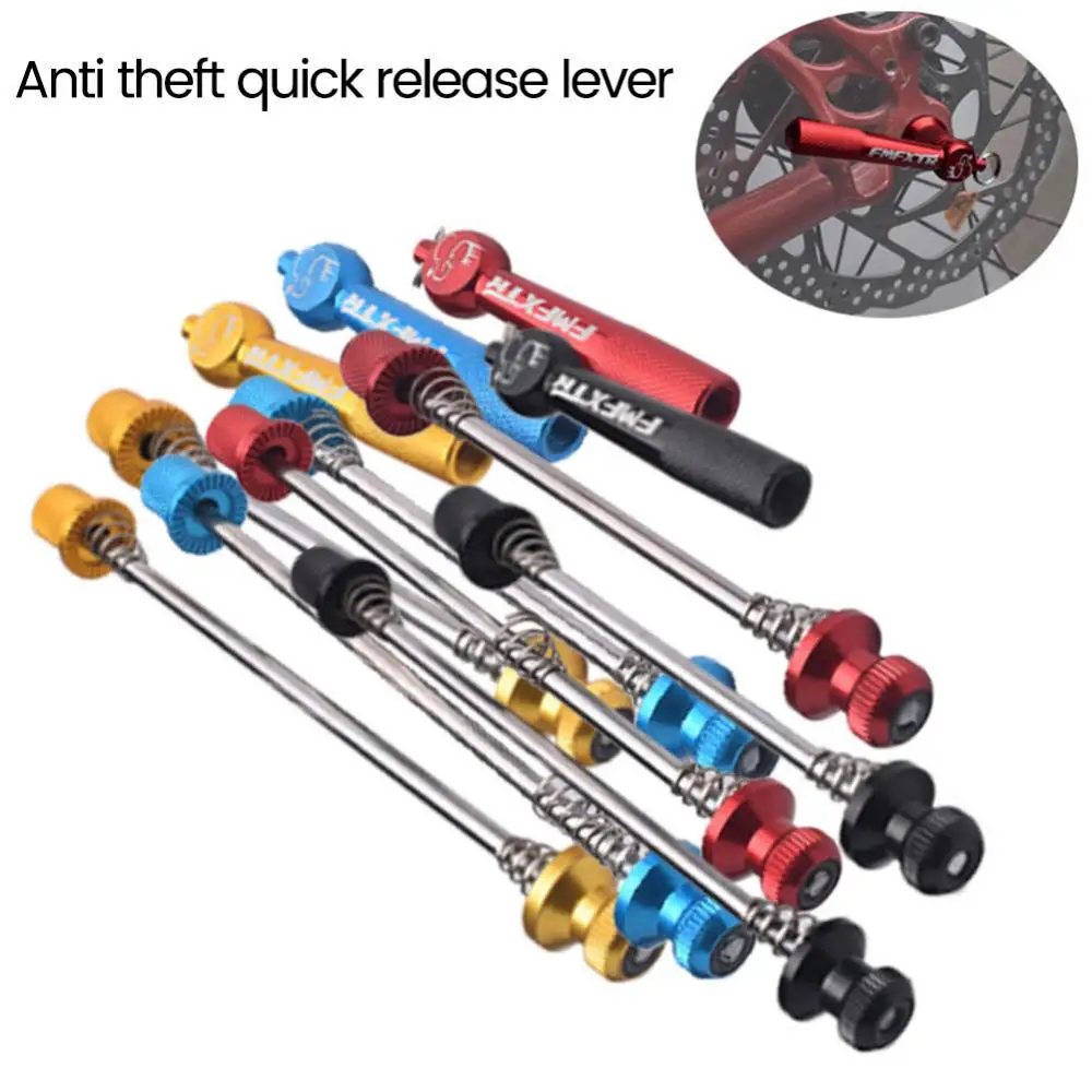 SkewerLeverQuickReleaseBikeQRWheelLockingSecurityAntiTheft