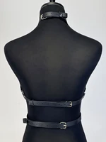 Ceintures de harnais punk tendance pour femmes, harnais de poitrine Harajuku, bretelles de corset, ceinture de taille pour femmes, accessoires vestimentaires gothiques 3