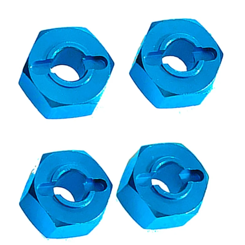 MJX 1/14 1/16 14210 14303 16207 16208 리모컨 자동차 액세서리, 12mm 육각 커넥터, 4 개