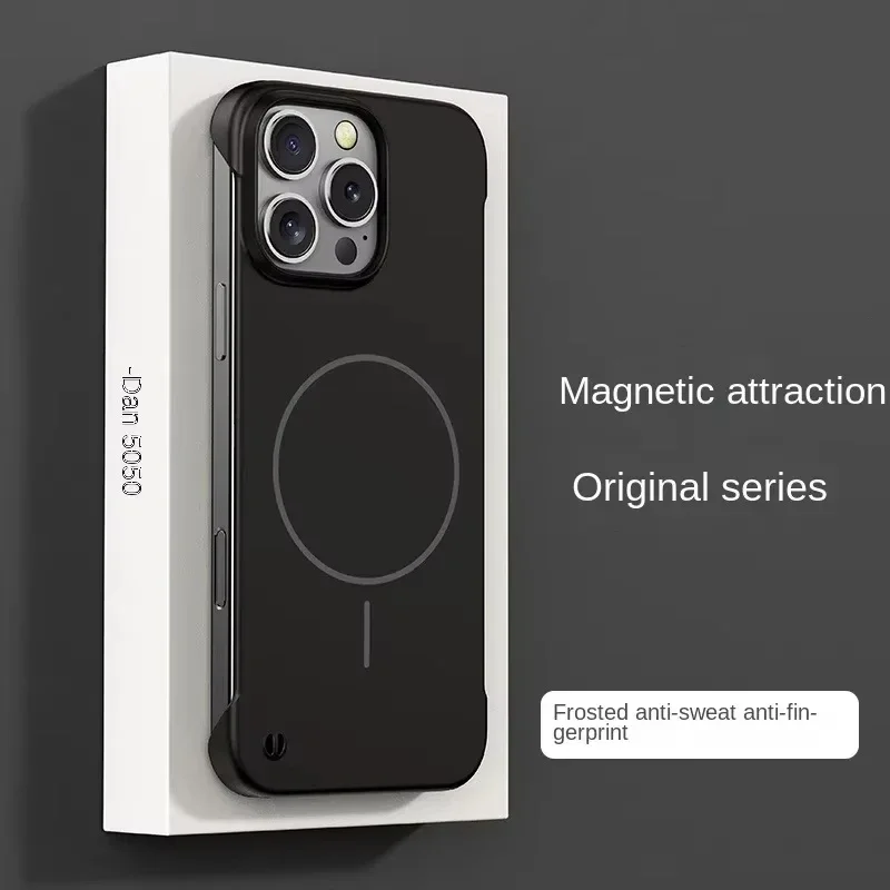 ตัวเลือกสินค้า เคส iPhone ไร้ขอบบางเฉียบ ป้องกันกระแทก MagSafe