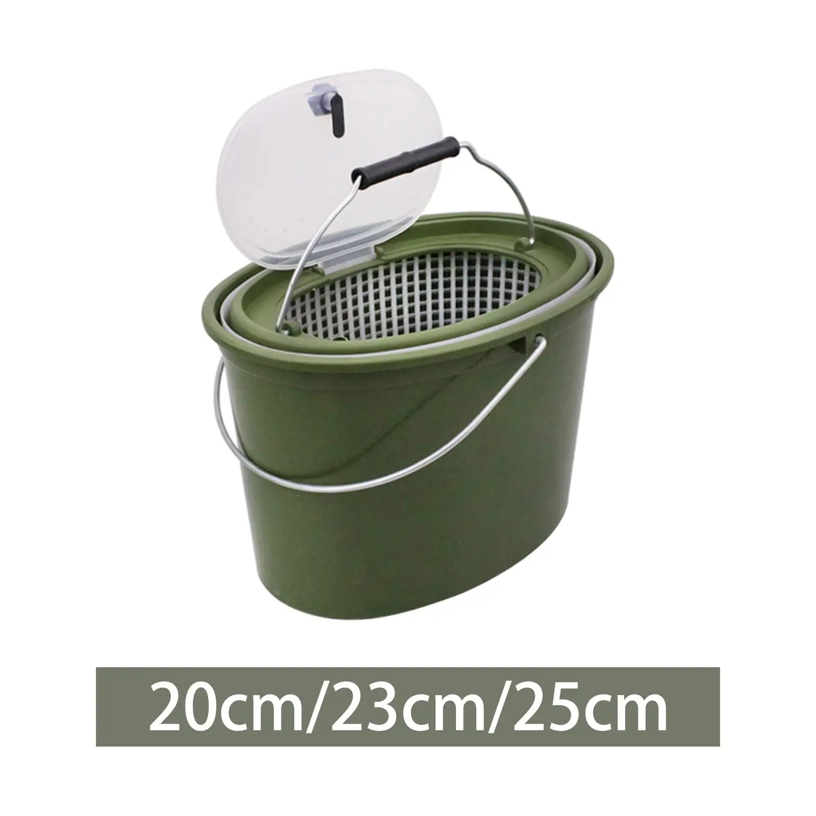 Fishing Bucket Breathable Gadget Live Fish Bucket for Camping