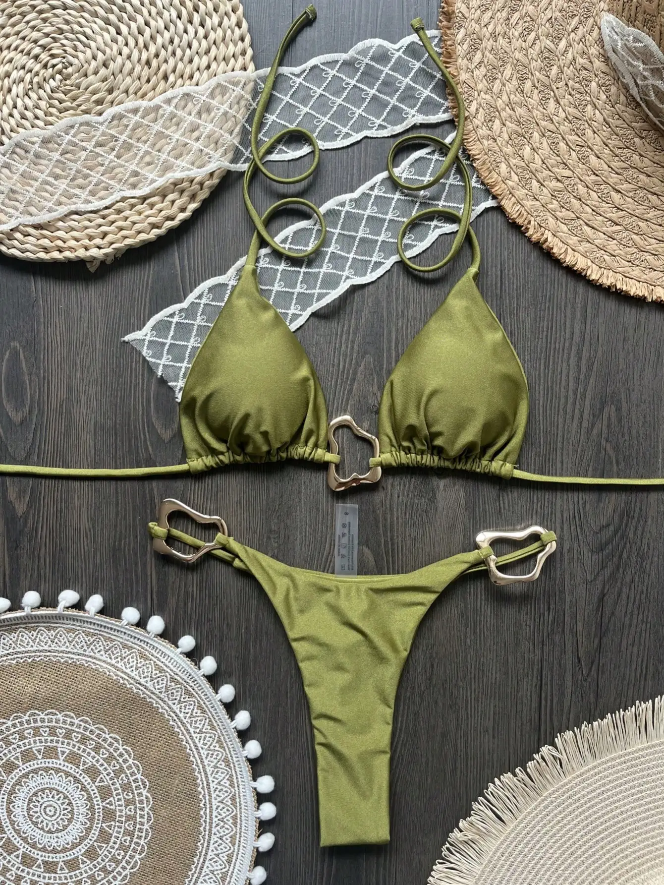 Sexy Halter Micro Bikini 2026 Women Swimsuit Solid Swimwear Thong Bikinis Set Brazilian Beach Wear Bathing Suit Biquini Female