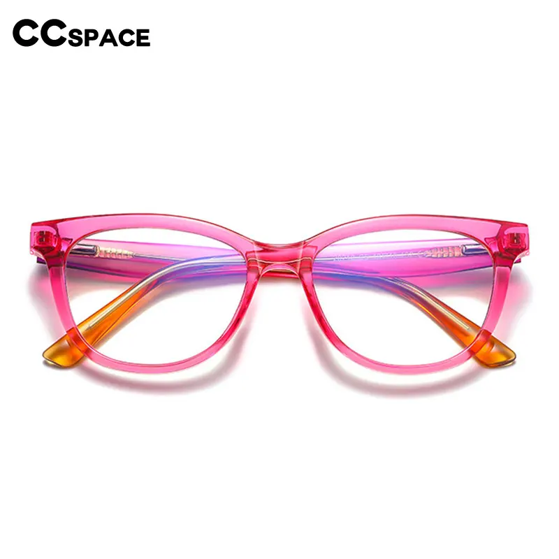 54525 Student Blue-Ray Glasses Holder Candy Color Customizable Prescription Glasses Computer Optical
