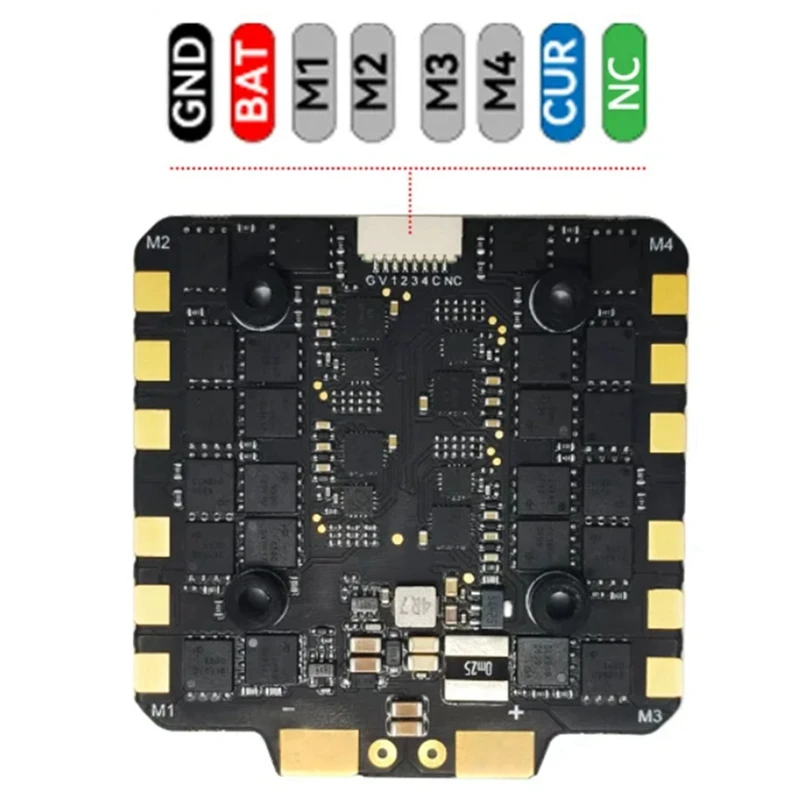 F722 Stack F7 Flight Controller BLHELI_S 100A 4In1 ESC 30.5X30.5Mm 3-6S For RC FPV 13Inch 15Inch Freestyle Drones Parts