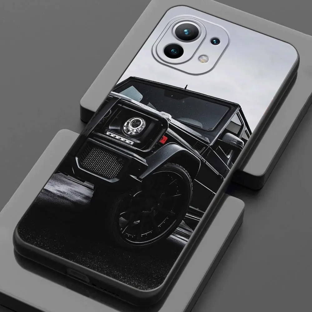 Sleek Men's Sporty Car Design Phone Case - Durable Back Cover