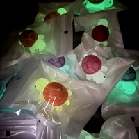 1PC Glow-in-the-Dark Turtle Phone Holder Mini Resin Turtle Design Expandable Folding Stand Non-Slip ABS Grip for Mobile Devices - Image 5