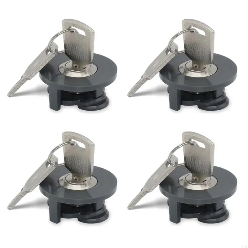 51BF 4Pcs Durable ABS Socket Lock High Security Lock Power Theft Prevention