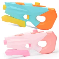 2 Modes Water Guns Kids Toy Swimming Pool Beach Summer Long Range Squirt Fighting Game Large Capacity Spray Toys Water Blasters 1