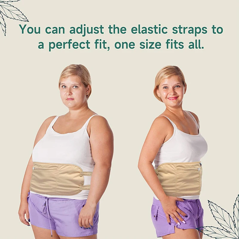 Enhanced Castor Oil Compression Wrap for Digestive Support and Comfort