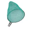 Landing Net of Head Solid Stainless Steel Turck Net Small Mesh Fishing Net Dipneting Fishing Tool Diameter 20cm-35cm Strong Net