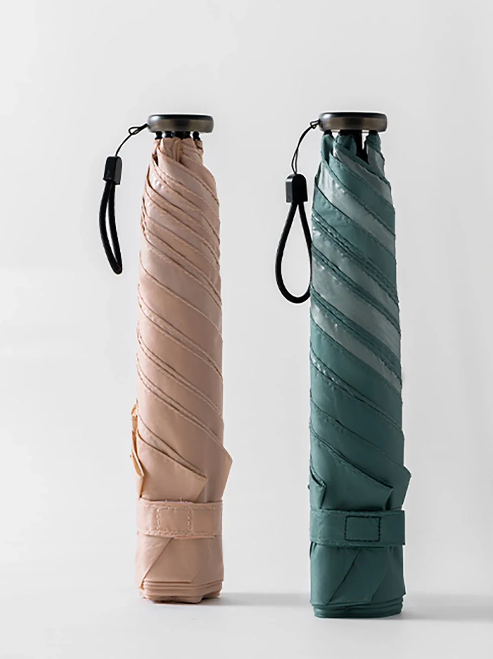 Ultralight 89G Sun UV Umbrella Woman Foldable Parasol Mini Umbrella for Girls Portable Lightweight Compact Small Cute
