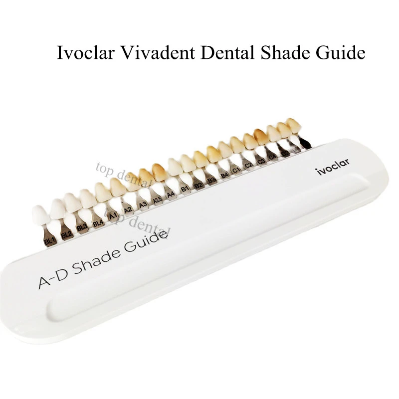 5set Dental Teeth Ad Shade Guide Ivoclar Vivadent Porcelain Material