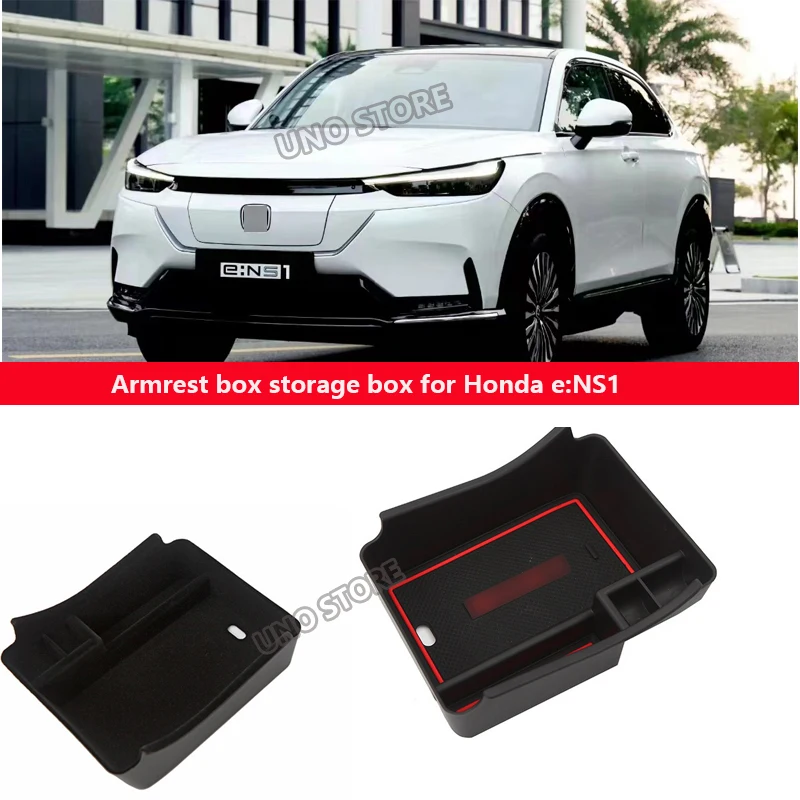 

Car interior modification ABS material Central Control Armrest Box Storage Box for Honda ENS1