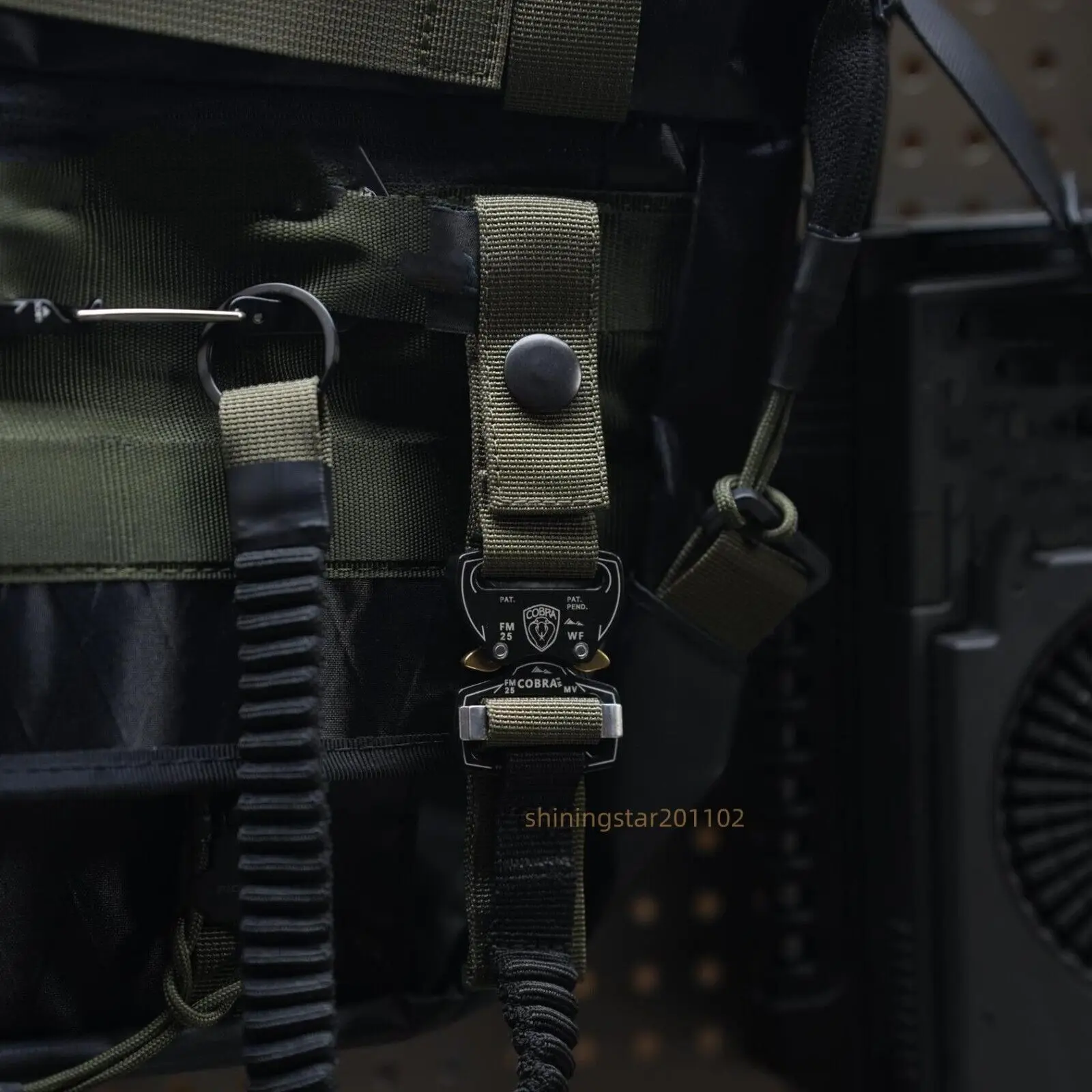 Quick Release/Magnetische Schnalle Elastische Schlüssel Lanyard Seil Männer Outdoor Taktische Jagd Zubehör – Detail 3
