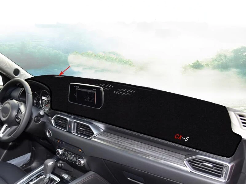Car Dashboard Cover Car Avoid Light Pad Anti-Dirty Mat Sun Shade Pad For Mazda CX-5 2013 2014 2015