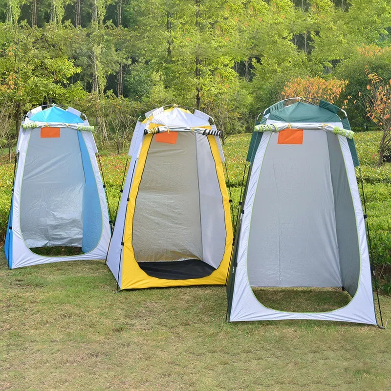 Portable Outdoor Privacy Shower Tent Waterproof Changing Room Shelter for Camping Hiking Folding Beach Toilet Shower Bathroom