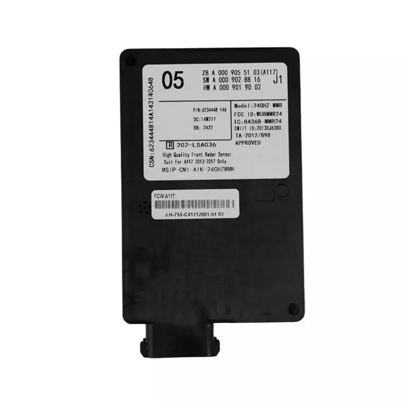 메르세데스 벤츠 CLA E GLS S 클래스 CLA250 전면 Distronic Unit A0009055103 용 AED8-거리 레이더 센서 모듈