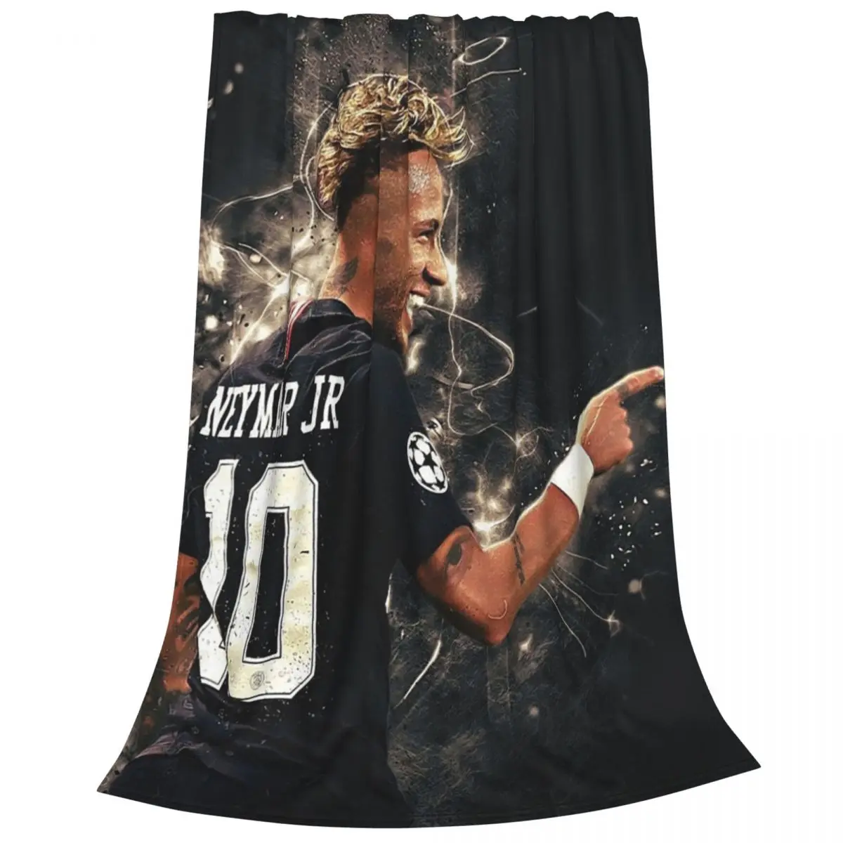 Neymar Art Blanket Fleece Warm Sofa Throw Blankets For Couch Bedding Outdoor Throws Bedspread Quilt 2