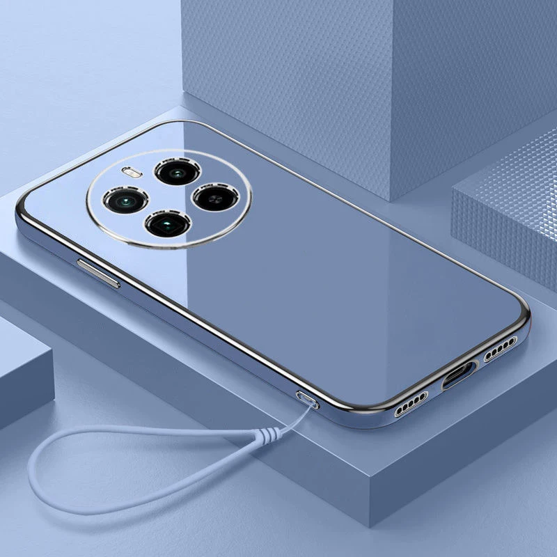 Luxury Square Plating Shockproof Phone Case - Enhanced Protection and Style