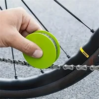 Lubrificateur de chaîne de vélo, huileur de chaîne de vélo, disque de lubrification, outil d'entretien de vélo, équipement de cyclisme, lubrifiant à rouleaux, accessoires de vélo 3