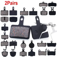 2 Pair (4pcs) MTB Bicycle Hydraulic Disc Brake Pad Semi-Metallic Brake Pads For b01s SRAM AVID HAYES Magura ZOOM Cycling Part 1
