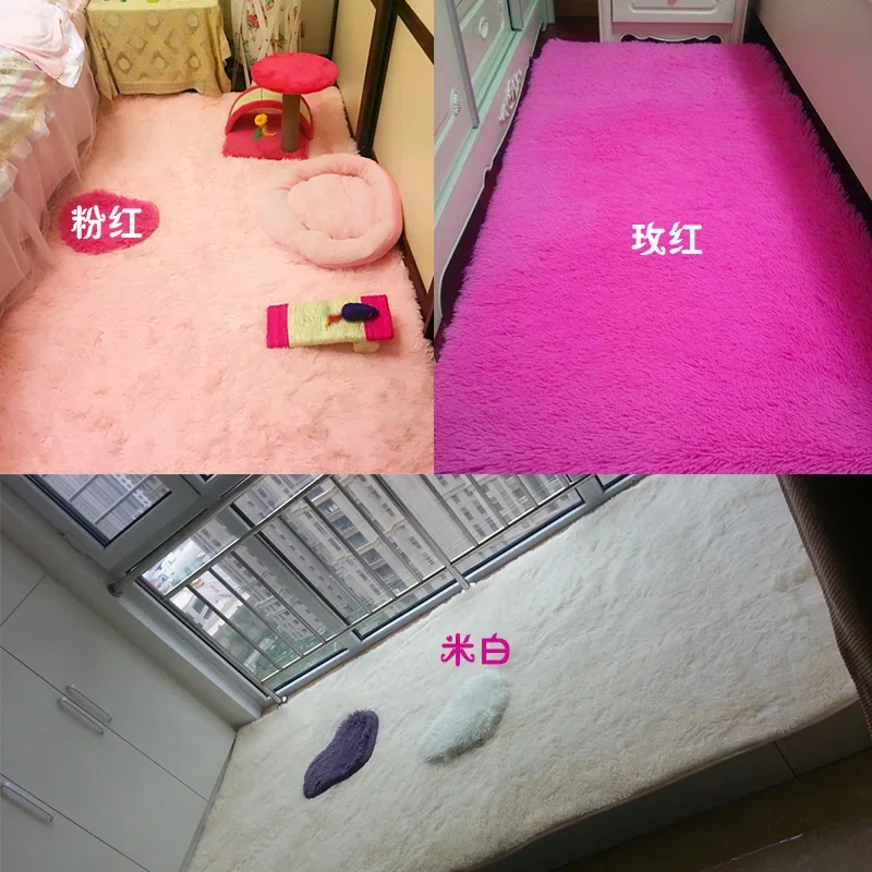 Anti-slip Large Floor Carpets For Living Room Modern Area Rug For Bedroom Soft and Comfortable Rug Custom 4.5cm thick 200*300CM