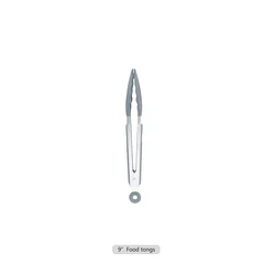 Heat - Resistant Silicone Soup Spoon with Stainless Steel Handle (G12)