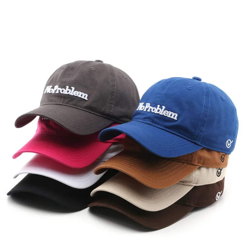 

2023 Fashion Women's Japanese Style Trendy Simple Retro Soft Top Cap Outdoor Men's Sports Leisure Sun Hat