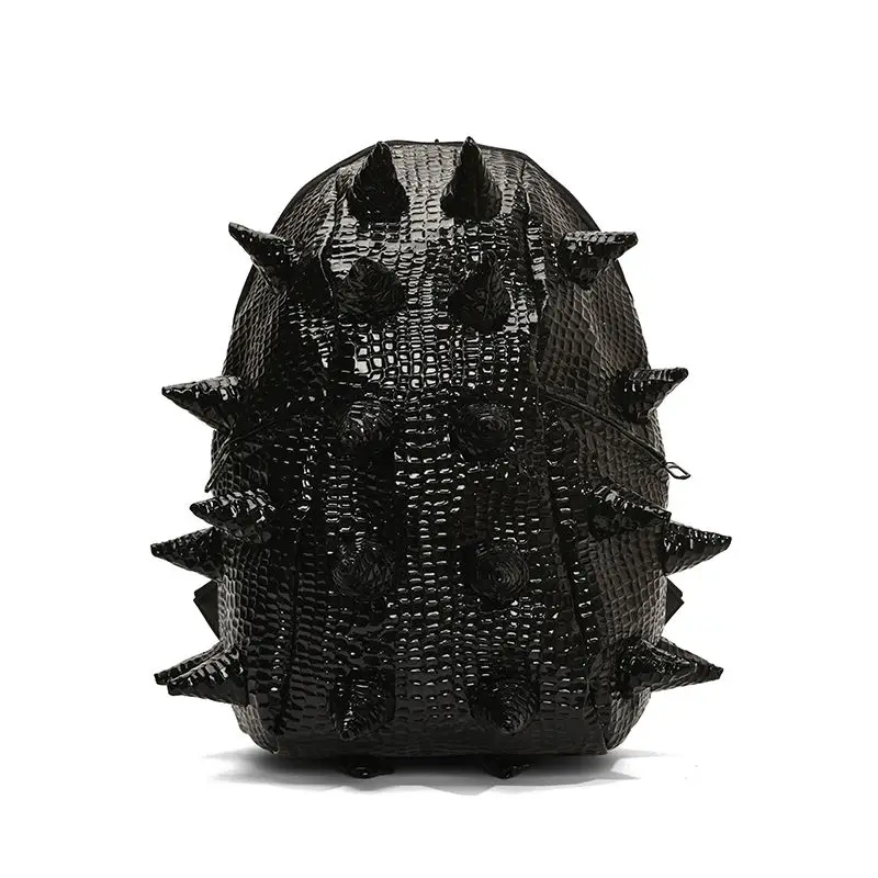 thumbnail image 1 of Mochila con estampado de serpiente y erizo creativa y moderna para mujer con diseño 3D personalizado para bolso de mujer moderno, 1 of 5