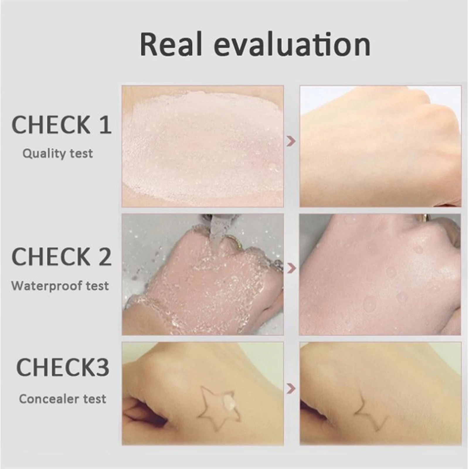 EELHOE Color Changing Liquid Foundation Moisturizing Waterproof No Creasing No Separation Concealer Makeup Products