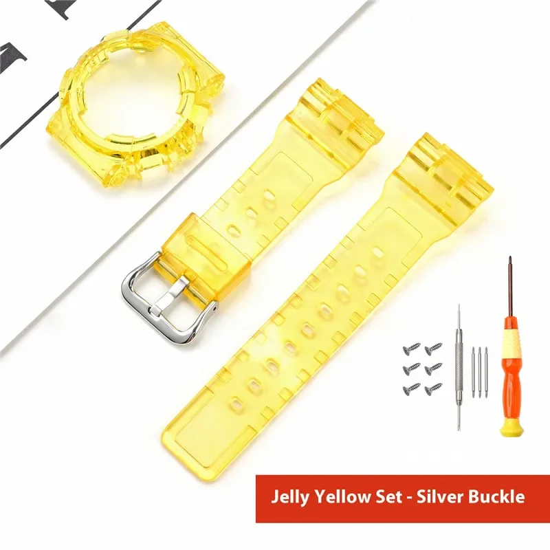 Transparent TPU Resin Sport Strap and Case