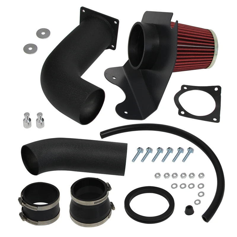 Cold Air Intake Pipe Kit & Air Filter Fits For Ford Mustang 3.8L V6 Engine 1999-2004