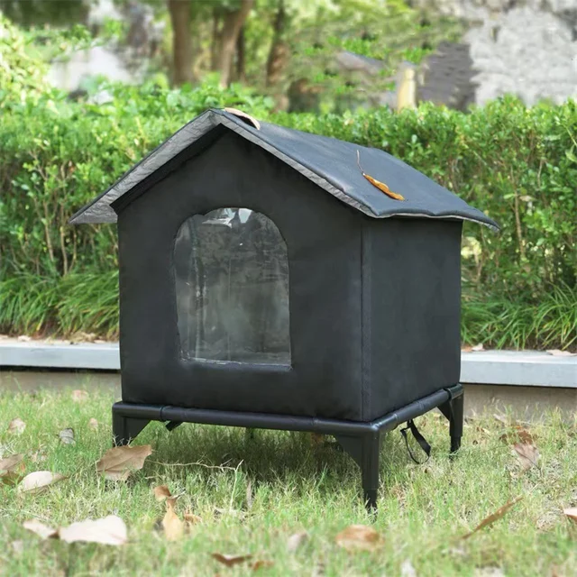 Stray Cat dog House Waterproof Outdoor Winter Warm Pet Cave Sleeping Beds Home Foldable Washable for Small Dog Puppy Supplies
