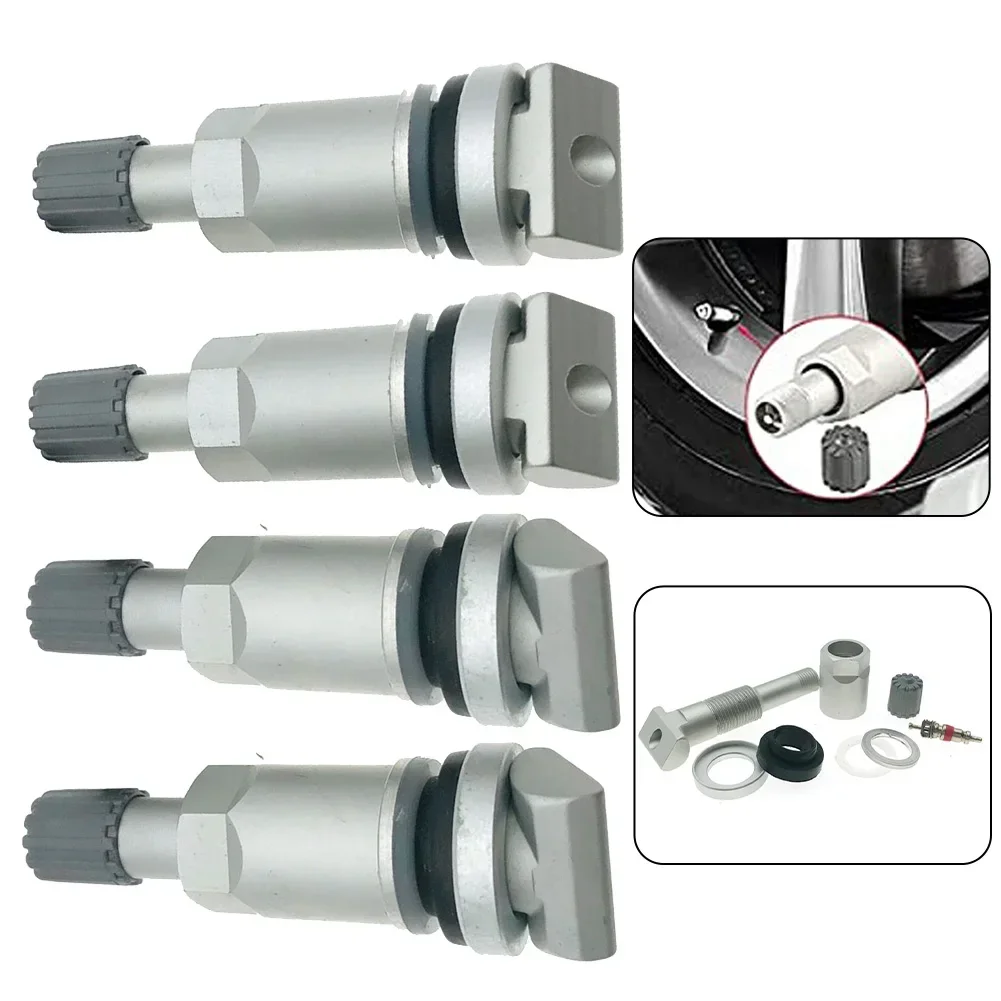 4pcs TPMS 타이어 압력 센서 밸브 스템 수리 키트 BMW 1 2 3 시리즈 X2 X3 For Honda For Chrysler For Dodge For Kia