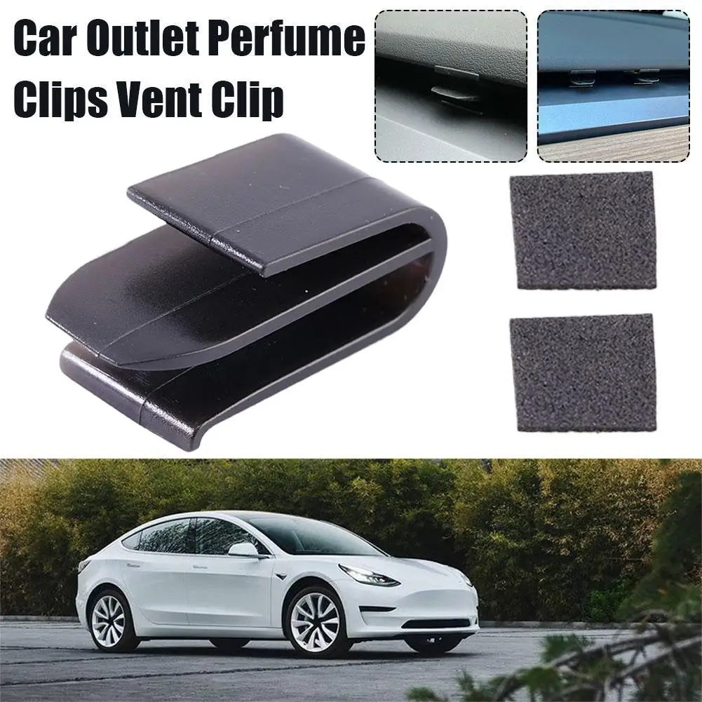 Car Aromatherapy Clip Vent Outlet Clip For Tesla Y Air Freshener Adapter Bracket For Aromatherapy Decor Accessories
