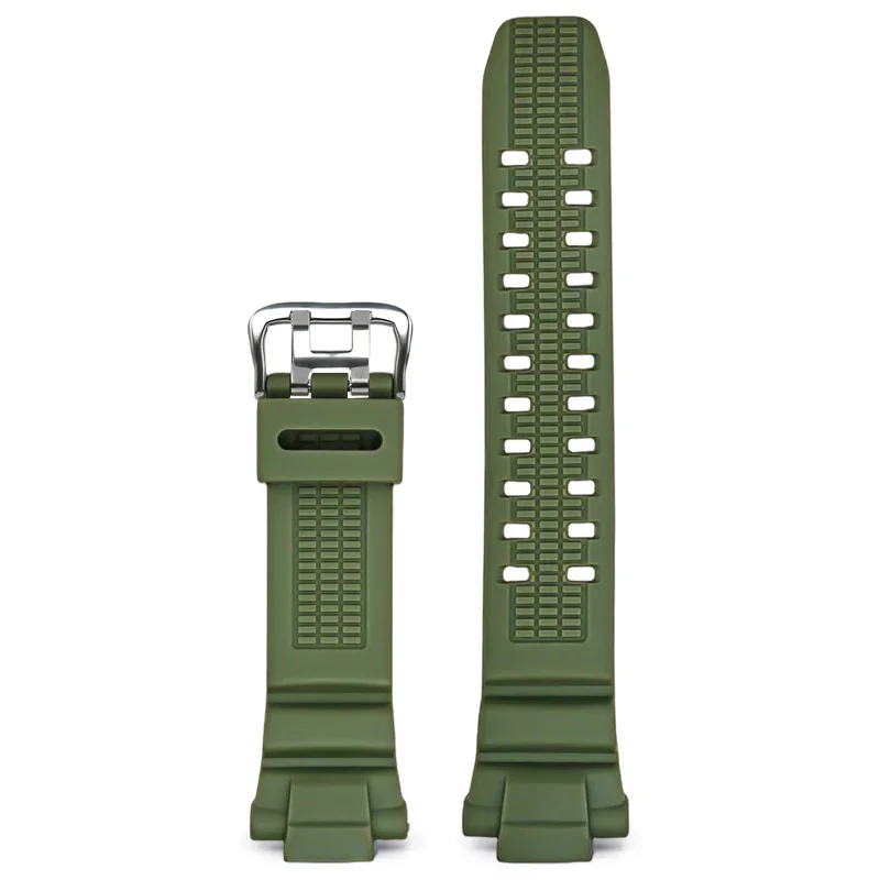 Sport Silicone Strap - Men's Rubber Bracelet Band Watch Accessory