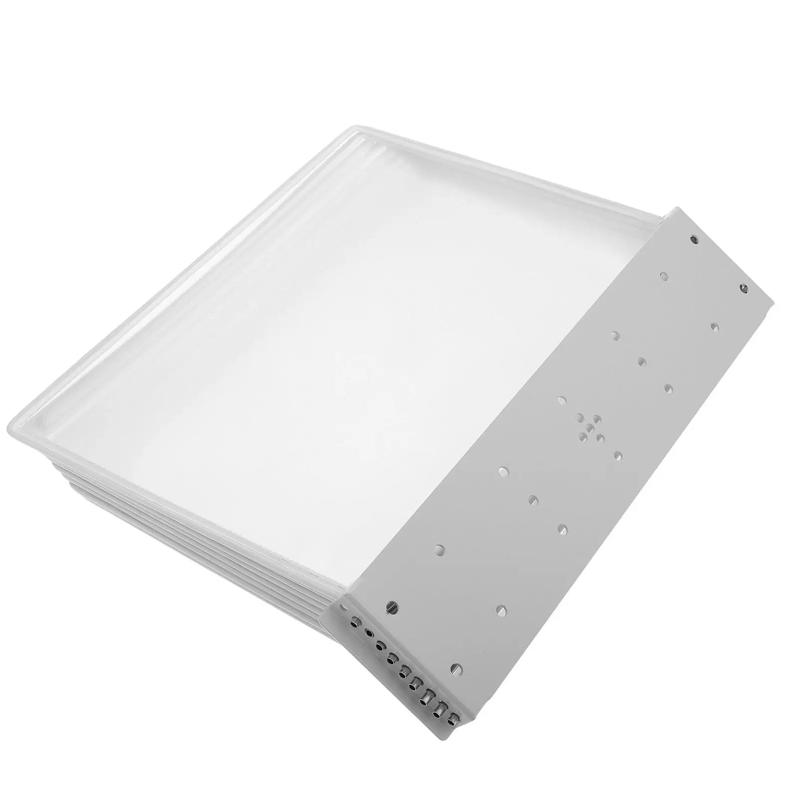 사무실용 10페이지 벽걸이형 문서 디스플레이 폴더 A4 파일 정리함 홀더 보관 시스템 참고 시트 플립 파일 파우치