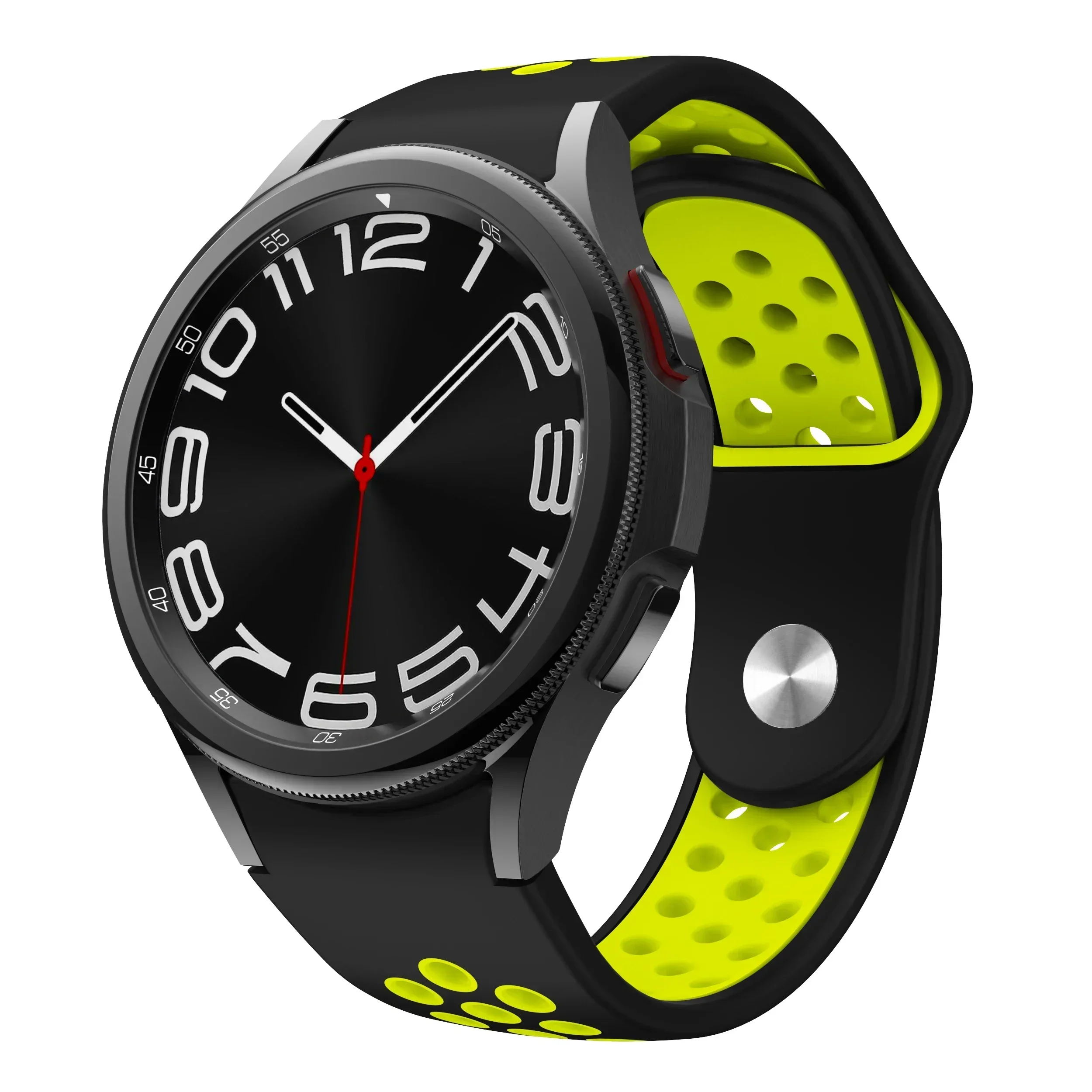 Enhanced Silicone Watch Strap - Soft Rubber Loop Band in Multiple Sizes and Colors