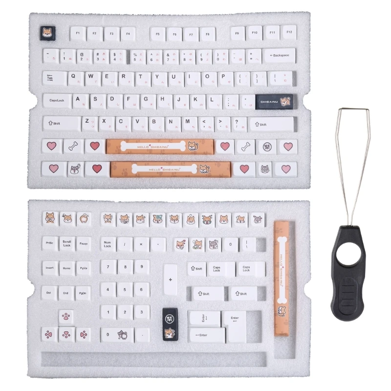

116 клавиш/набор колпачков для клавиш XDA PBT, полный набор колпачков для механических клавиатур, колпачки для клавиш PBT с тема
