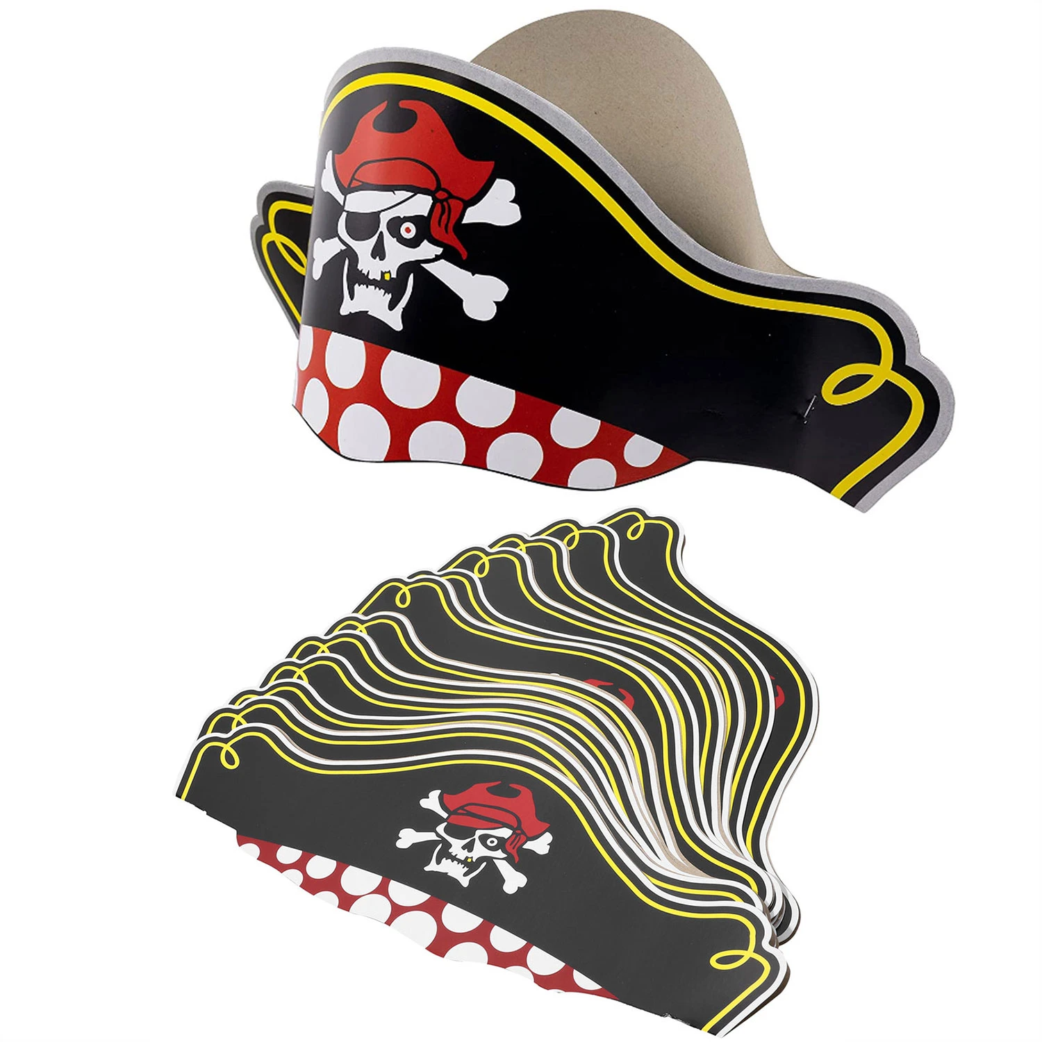 Accesorios de disfraz de capitán pirata para sombrero de pirata para niños y adultos, decoración de de cumpleaños, utilería para mascarada de Halloween| | AliExpress