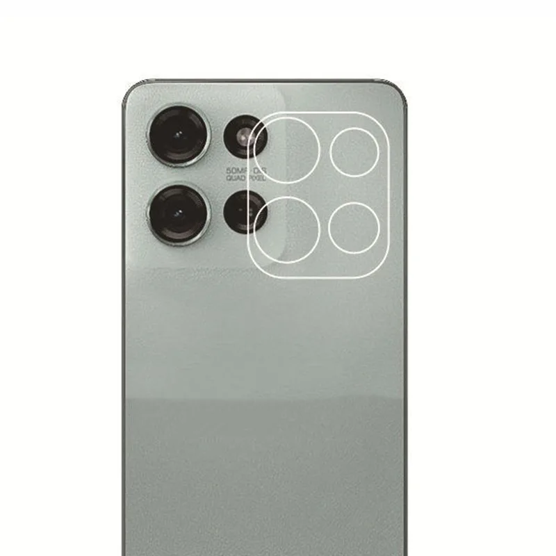 Premium 3D Tempered Glass Camera Lens Protector and Screen Guard Film Cover