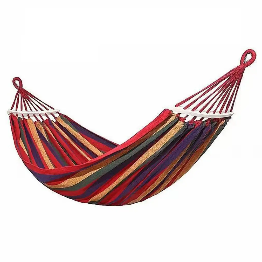 

Hanging Hammock Indoor Travel Outdoor Camping Home Bedroom Hammock Lazy Chair Swing Chair Thick Canvas Portable Hammocks