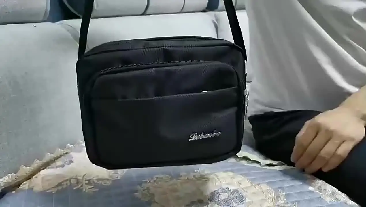 Нейлоновые женские многослойные сумки через плечо большой вместимости женская