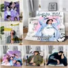 Printed Blanket Singer J-Jungkooks Picnic Blankets Warm Blanket Soft and Comfortable Blanket Home Travel Birthday Gift 1