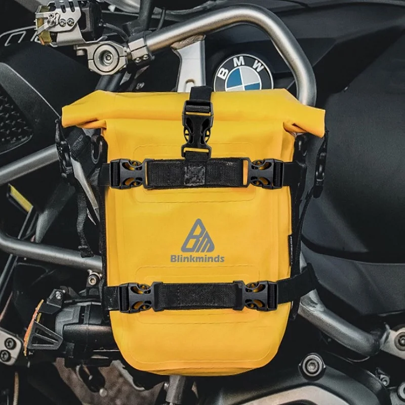 Sacoche Moto Universelle Étanche Fixation Barres de protection - Outils Réparation, BMW, Honda, Suzuki, GS, C2223 - Blinkminds 2 Sacoche Moto Universelle Étanche Fixation Barres de protection - Outils Réparation, BMW, Honda, Suzuki, GS, C2223 - Blinkminds – Image 2